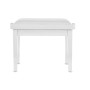GEWA Banquette Piano Deluxe Blanc Satiné Assise Vinyle Blanc