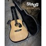 STAGG Etui ABS Guitare Acoustique Dreadnought