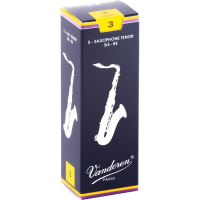 VANDOREN SR2235 Anches Sax Tenor Force 3 (Boite de 5)