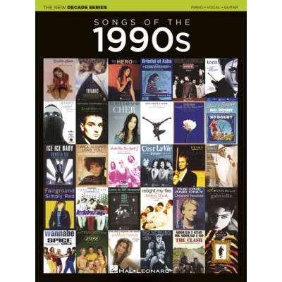 The New Decade Series: Songs of the 1990s Piano / Voix / Guitare