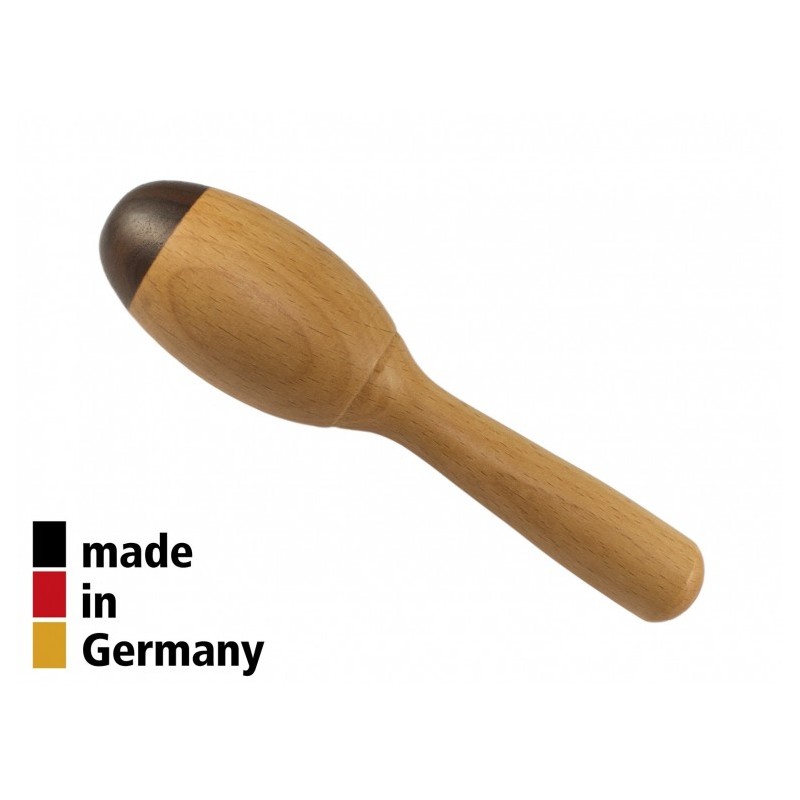 ROHEMA Maracas Hêtre / Palissandre 18 cm Tonalité Grave -1+