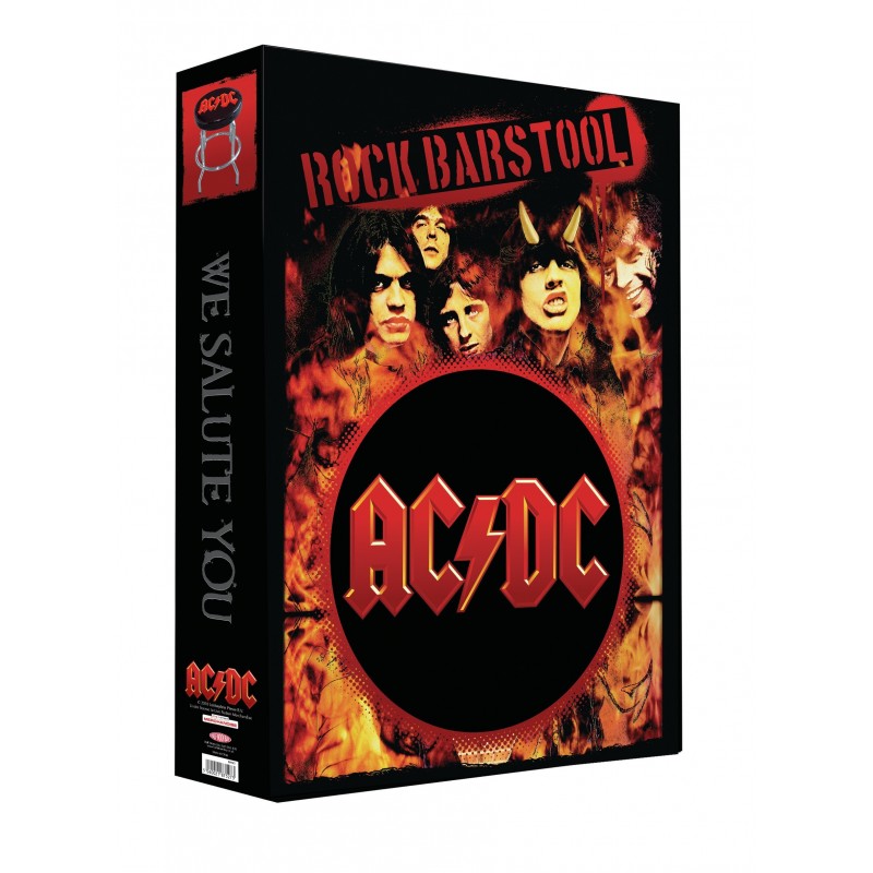 Tabouret De Bar AC/DC Logo