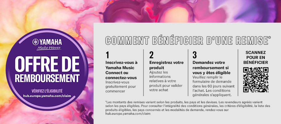 Offre Remboursement Yamaha
