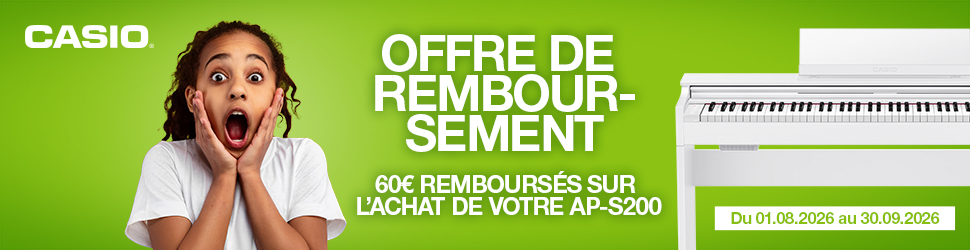 CASIO OFFRE DE REMBOURSEMENT
