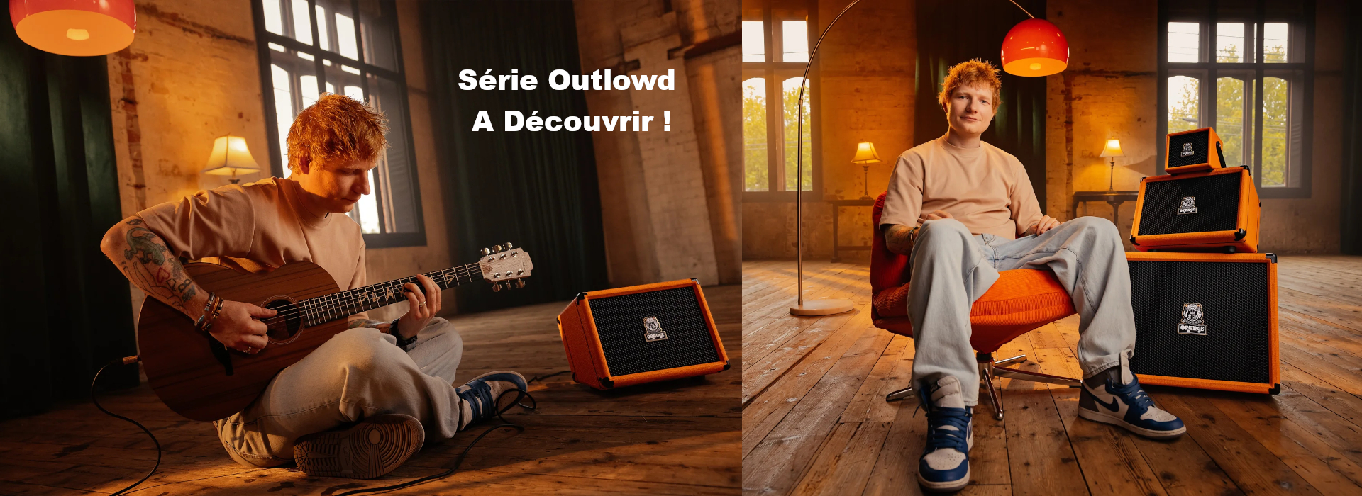 ORANGE OUTLOWD ED SHEERAN